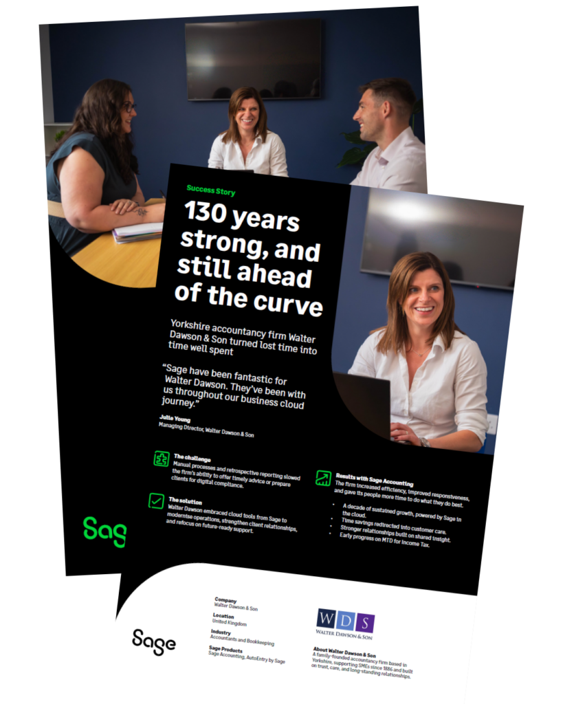 A Decade of Partnership With Sage Delivering Smarter Cloud Accounting